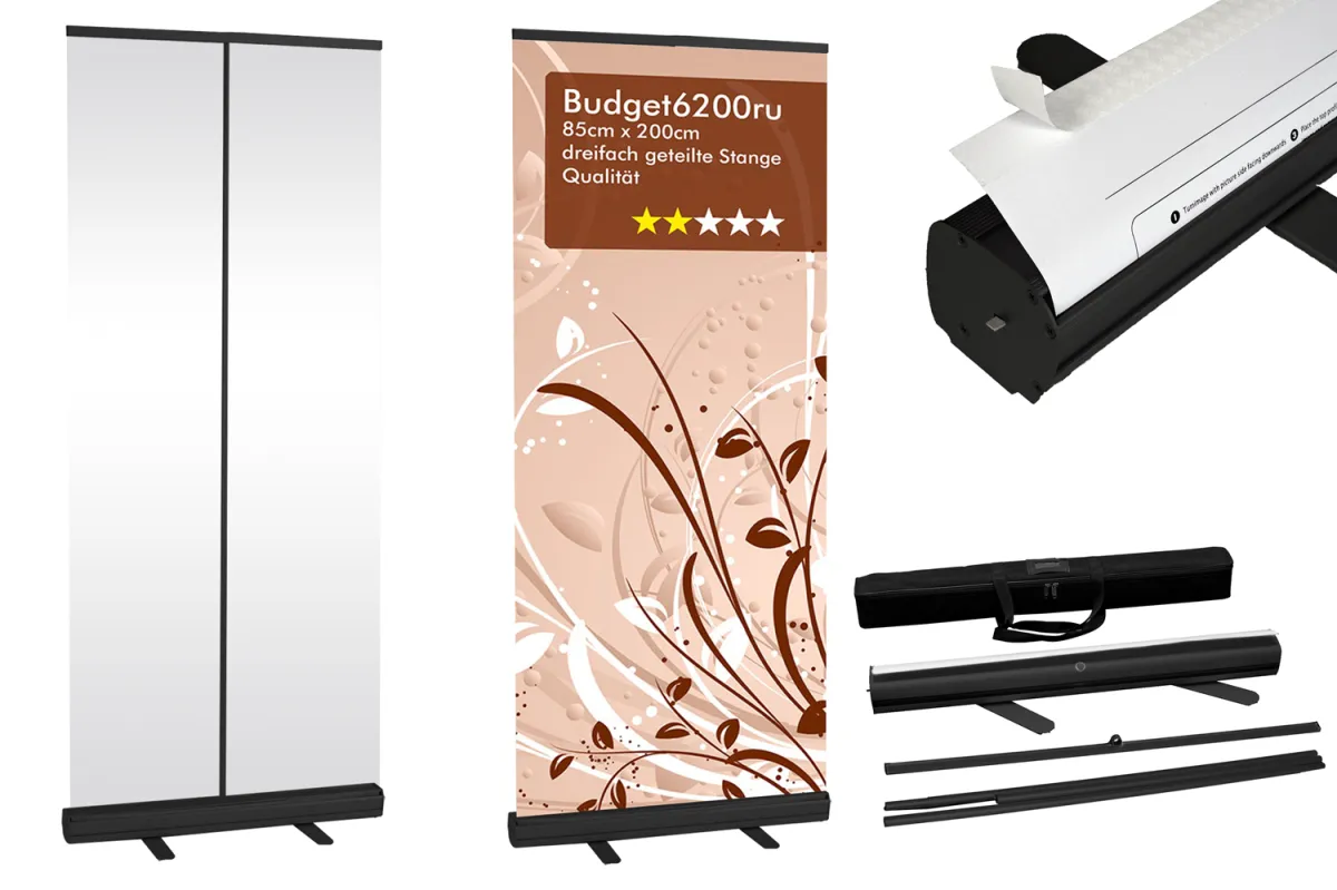 Rollup Budget6200ru black