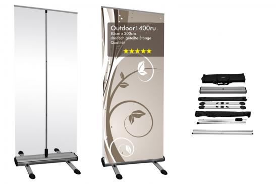 Rollup Display System Outdoor