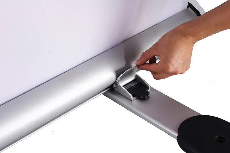 Detailansicht Rollup Display System Outdoor