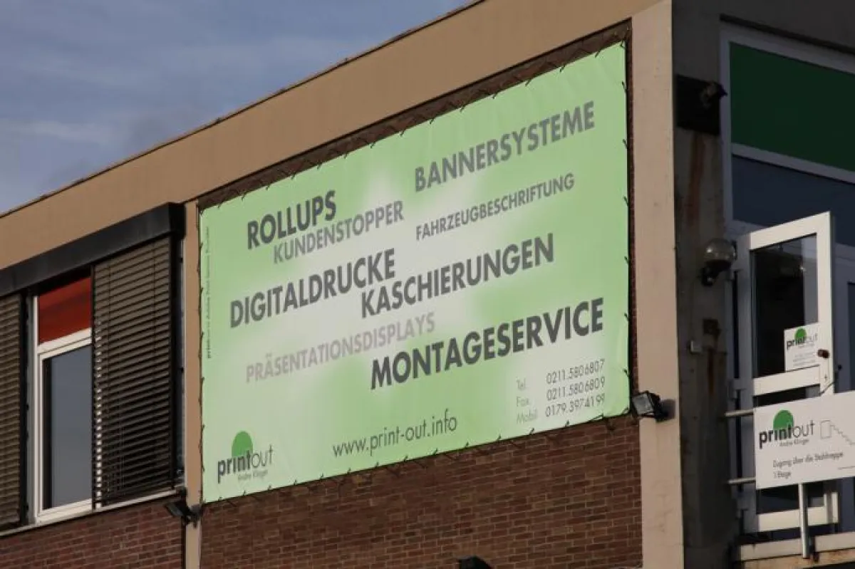 PVC-Banner im Großformat