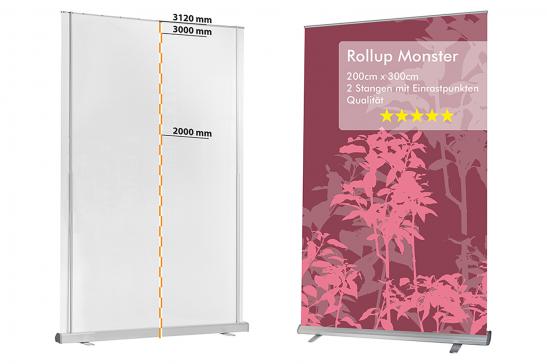 Rollup Display System Monster